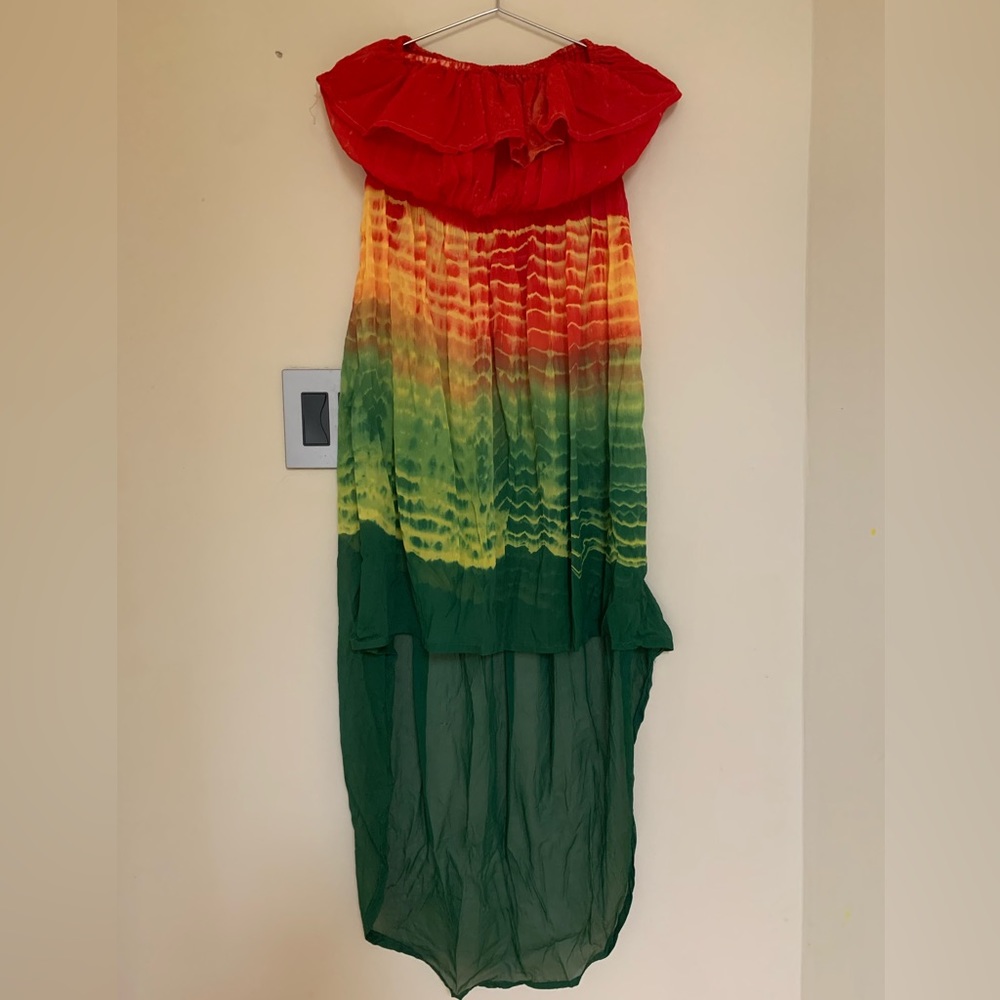 Strapless cover up